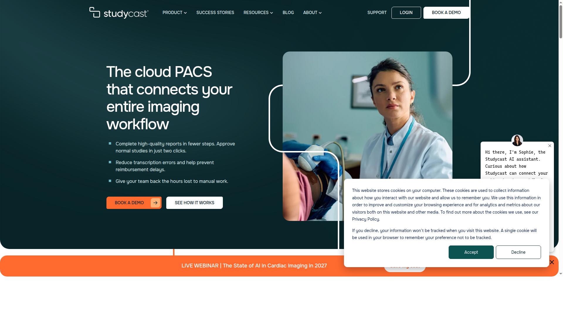 Studycast website